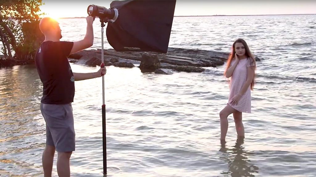 DIY Monopod - Photography - Beach - Water