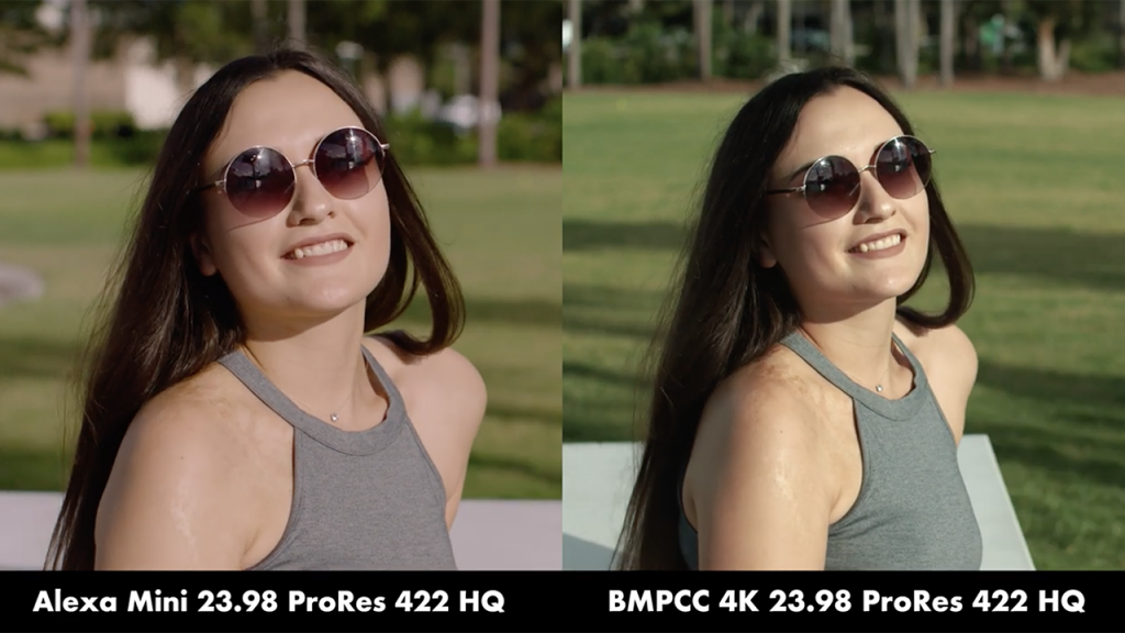 BMPCC 4K vs ARRI Alexa Mini Skin Tone Comparison
