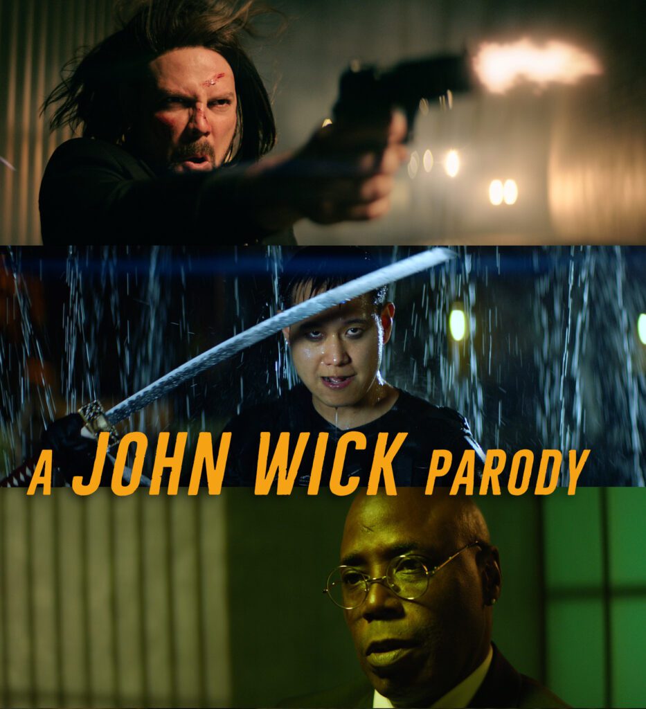 John Wick parody film screengrabs